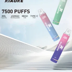 梟客7500口拋棄式-（XIAOKE）大容量-續航久
